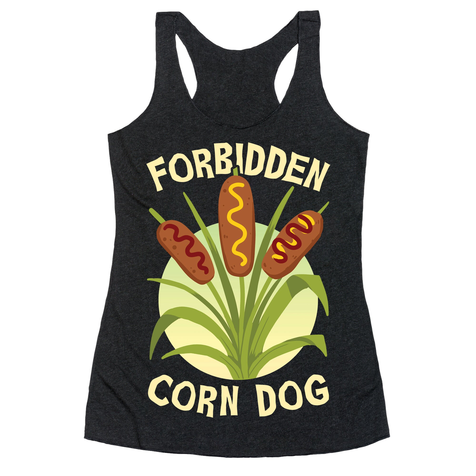 Forbidden Corndog Racerback Tank